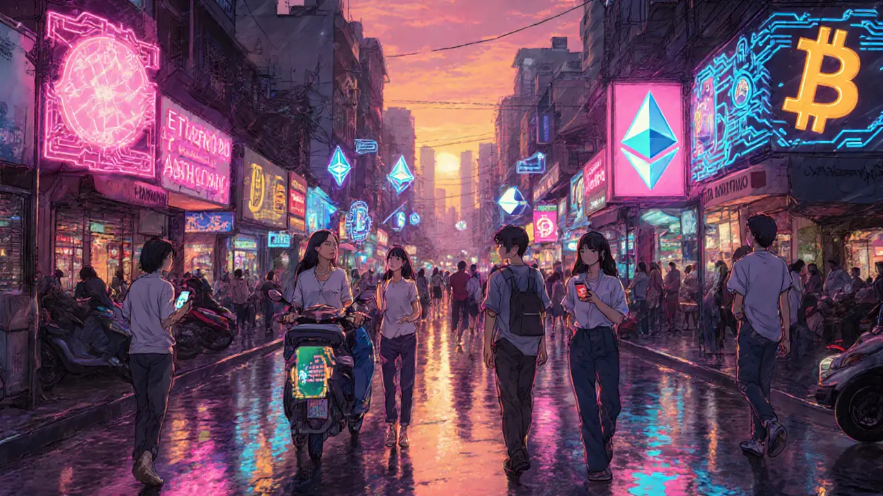 Valor cripto recibido en Vietnam supera los $91 mil millones al año