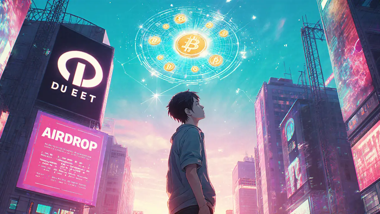 DUET airdrop: cómo participar y todo lo que debes saber