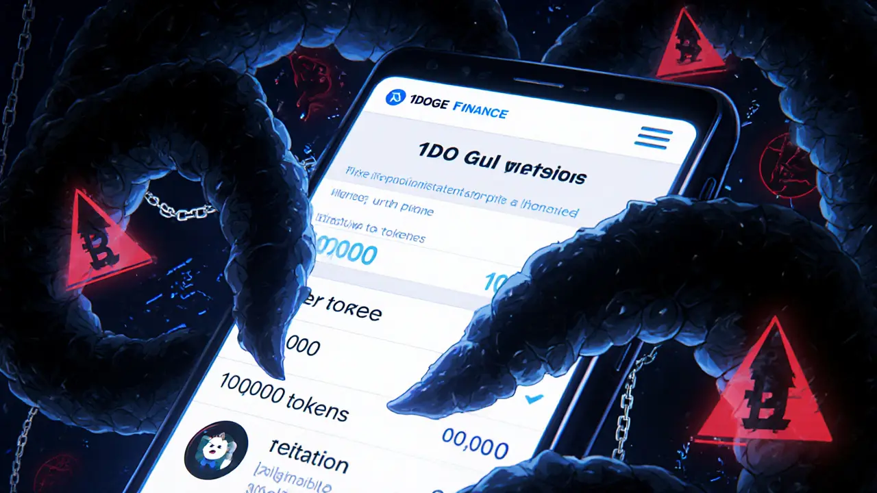 1DOGE Finance airdrop: qué es, si es real y cómo evitar estafas