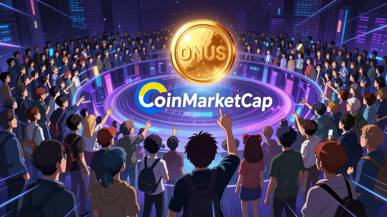 ONUS x CoinMarketCap Airdrop: detalles completos de la campaña, participación y resultados