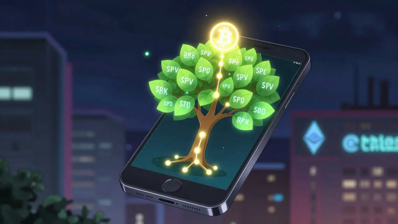 Árboles Merkle en Bitcoin y Ethereum: Cómo verifican transacciones y estado sin descargar todo la cadena