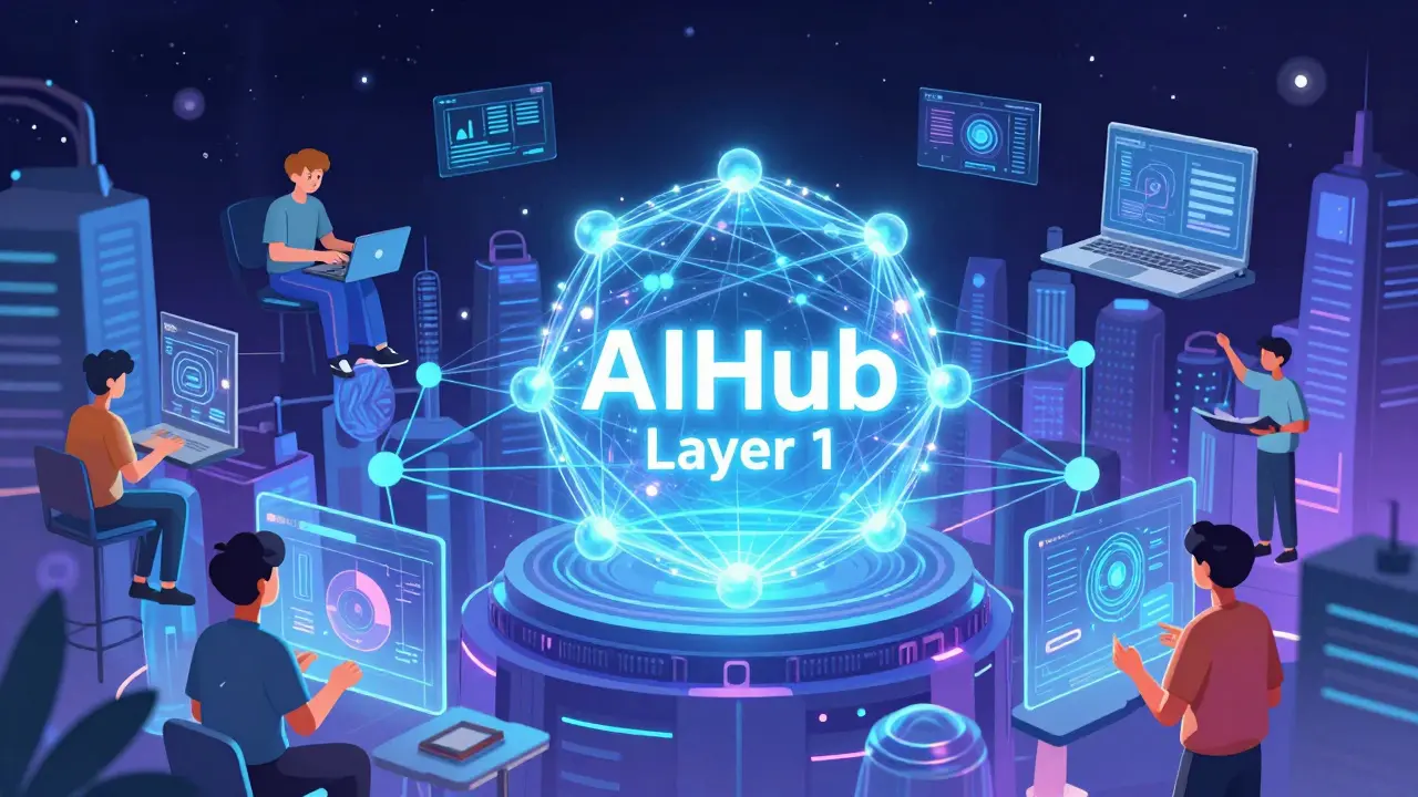 Qué es AIHub (AIH): La moneda que une la IA y la Blockchain