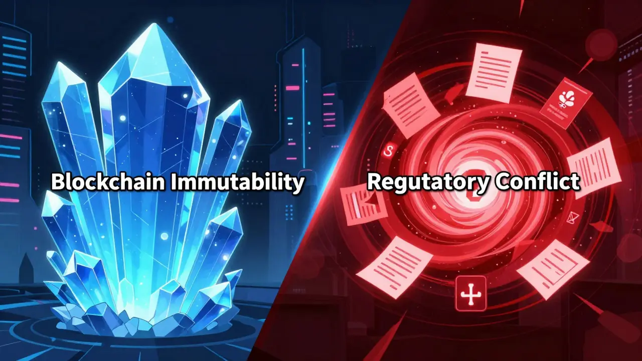 Los desafíos de la inmutabilidad en blockchain: GDPR, errores y gobernanza