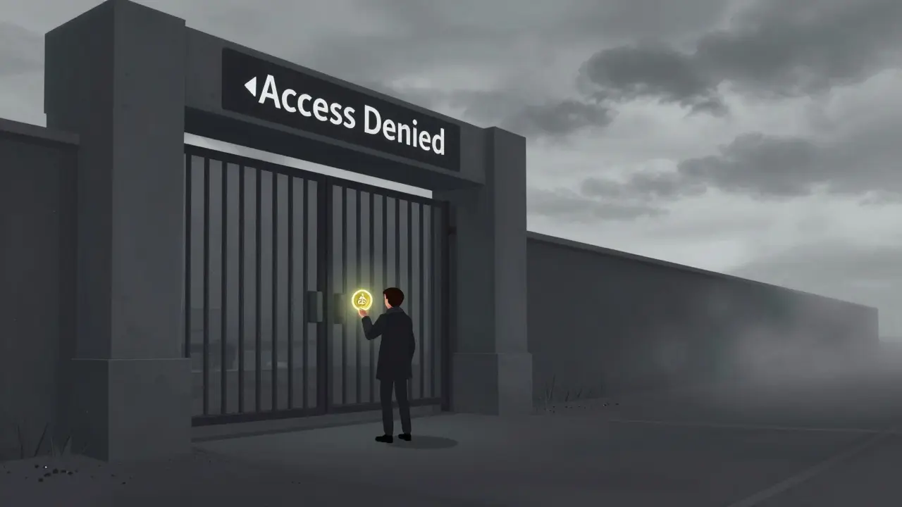 Token bloqueado ante exchanges principales en estilo anime