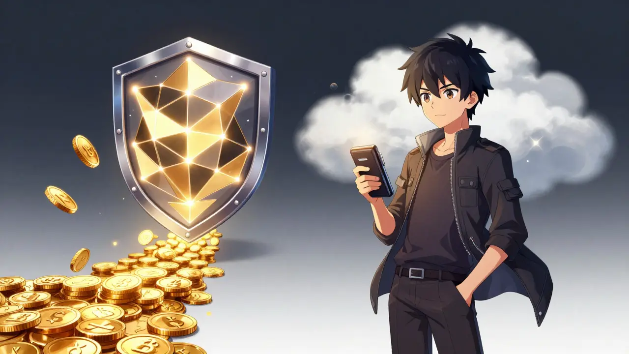 Personaje anime protegido por pruebas ZK rápidas
