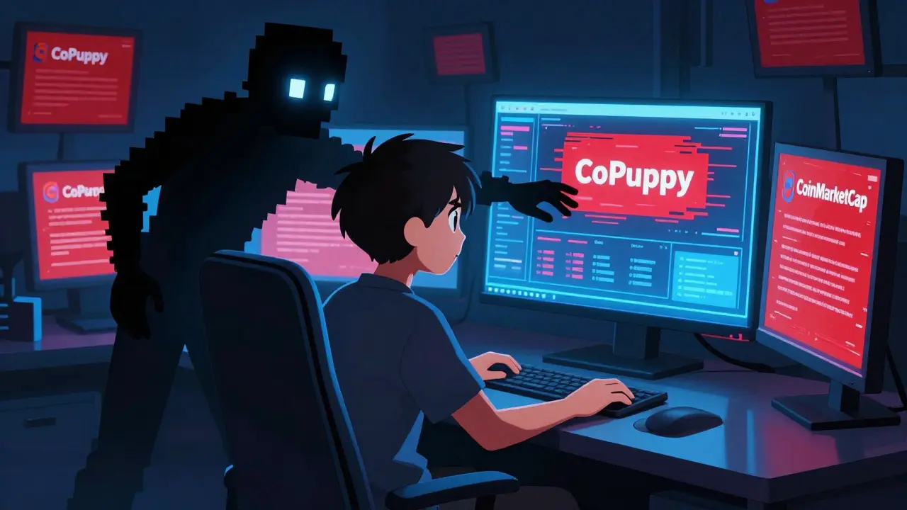 Airdrop CoPuppy (CP) y CoinMarketCap: Detalles, Riesgos y Veredicto Final