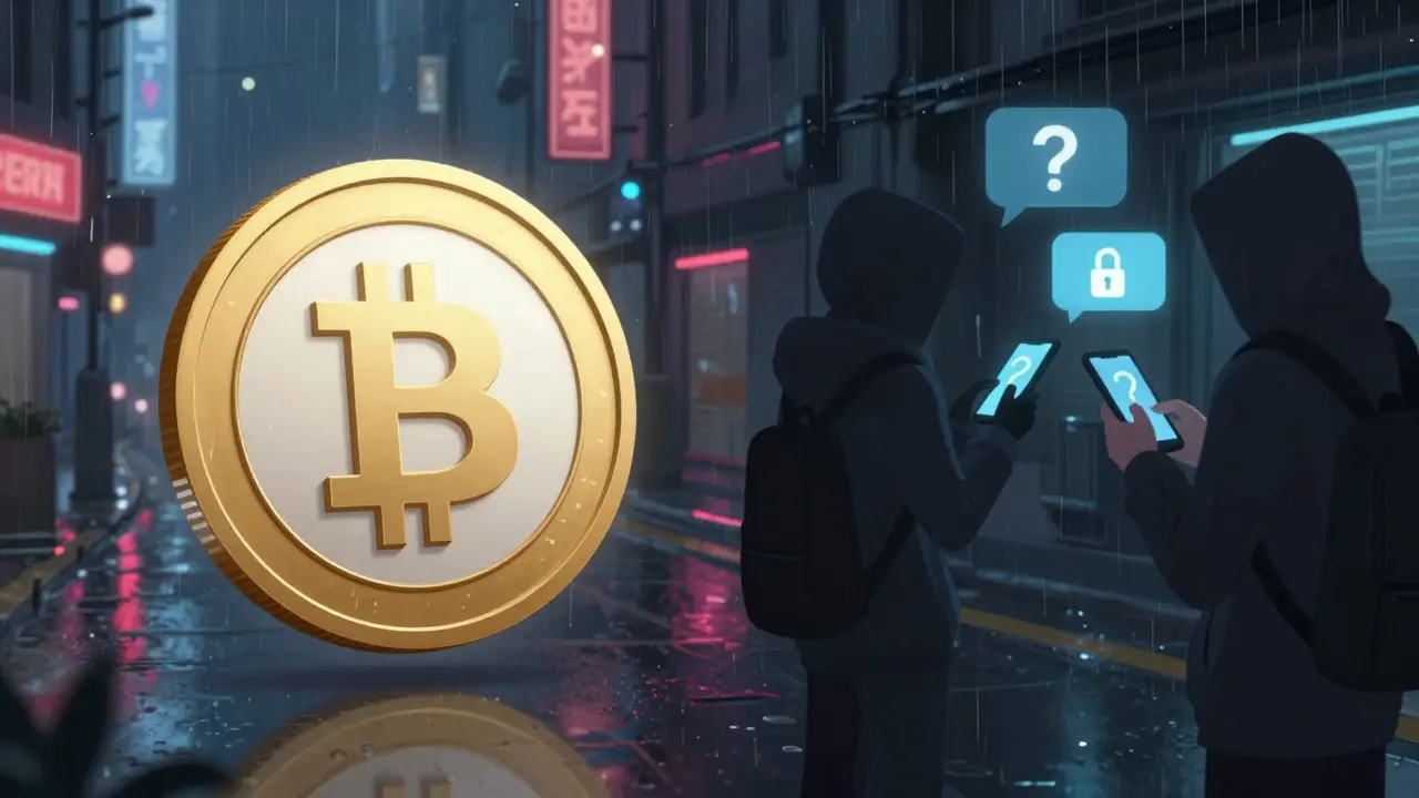 Contraste entre moneda digital estatal y transacciones cripto ocultas