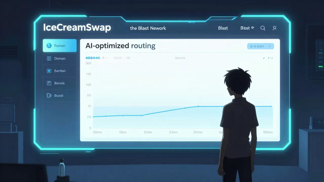 IceCreamSwap en Blast: Análisis honesto de volumen, liquidez y alternativas en 2026