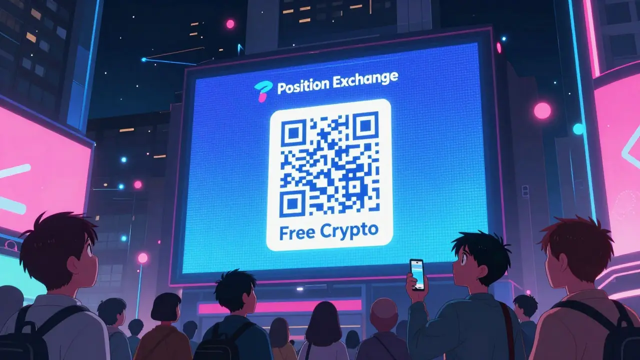 Position Exchange Airdrop: ¿Es real el evento en Times Square o es una estafa?